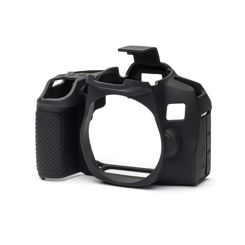 easyCover Silicone Protection Cover for Canon 850D & T8i Cameras, Black - Image 1